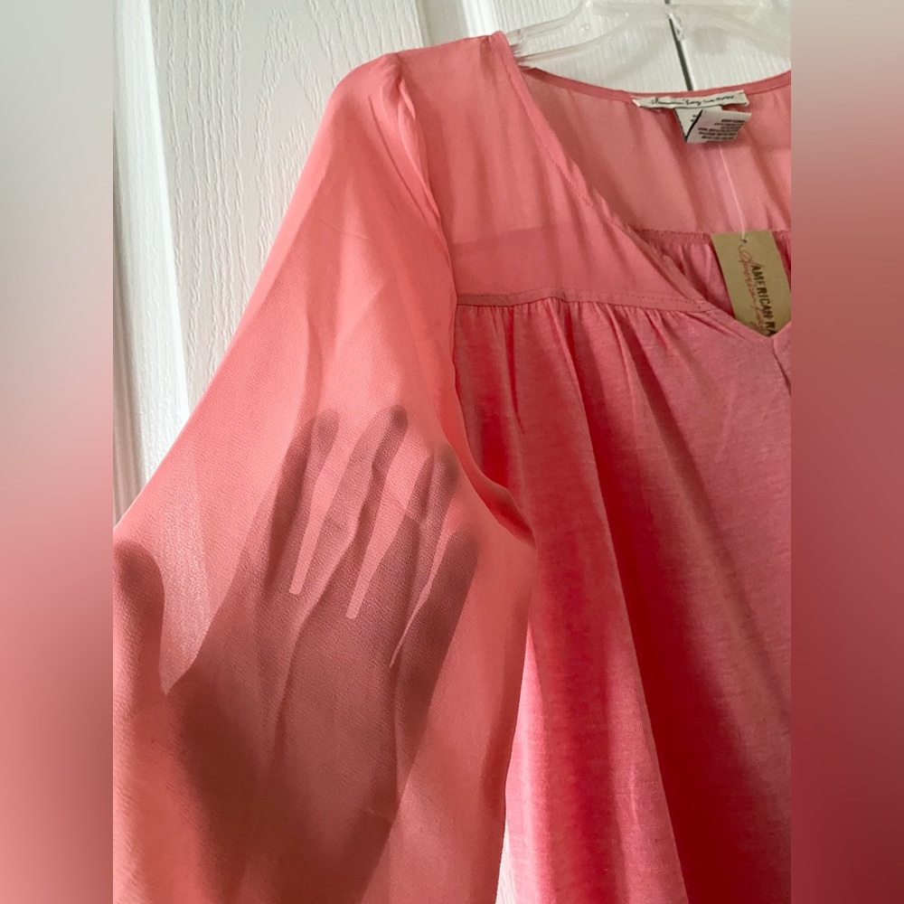 American Rag Top - Coral - Picture 2 of 8